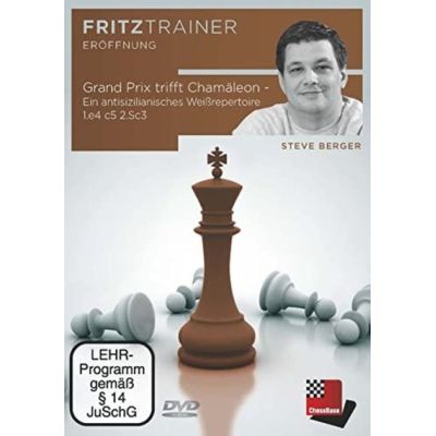 Steve Berger: Grand Prix trifft Chamäleon - Ein antisizilianisches Weißrepertoire 1.e4 c5 2.Sc3 | 543793jak / EAN:9783866816657