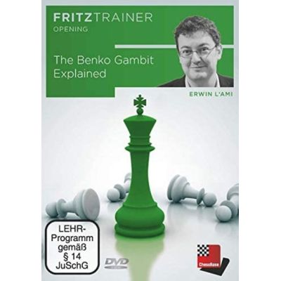 The Benko Gambit Explained - Erwin l'Ami - Fritztrainer Opening | 590271jak / EAN:9783866817630