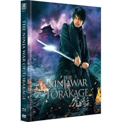 The Ninja War of Torakage - Mediabook - Cover A - Limited Edition auf 500 Stück (Originalton mit Untertiteln)  | 586936jak / EAN:4250578597112