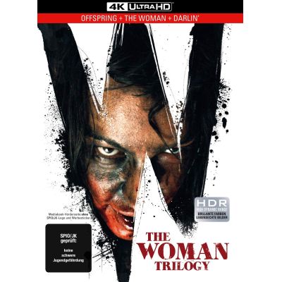The Woman Trilogy - 3-Disc Limited Collector's Edition im UHD-Mediabook/Uncut (4K Ultra HD/UHD) | 595750jak / EAN:4042564201130