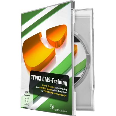 TYPO3 CMS-Training (PC+Mac+Tablet) | 457670jak / EAN:9783944091228