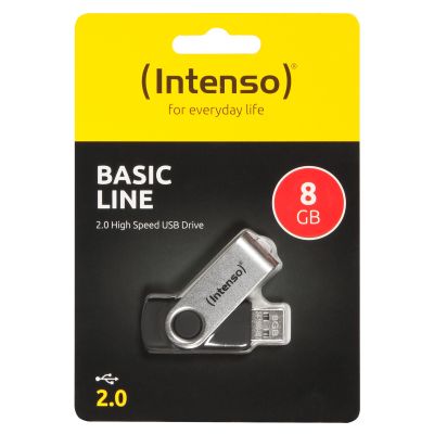 USB Stick 2.0, Intenso, 8GB | 1102000jak / EAN:4034303009411
