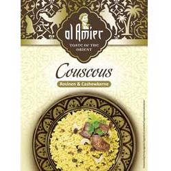 Al Amier Couscous mit Rosinen & Cashewkernen 200 g | 26000200