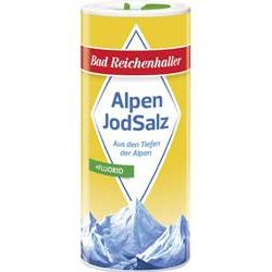 Bad Reichenhaller Alpen Jodsalz mit Fluorid Streuer 500g | 26000264