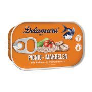 Delamaris Makrelen in Gemüse, Picnic 125g | 10824 / EAN:3838929567758