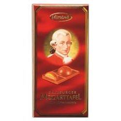Echte Salzburger Mozarttafel feine Milchschokolade 100g | 169 / EAN:7622400424335