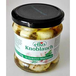 efko Knoblauch in Kräuter-Marinade 120g | 451005242 / EAN:9000451005242