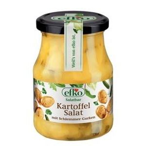 Efko Salatbar Kartoffelsalat mit Schlemmer Gurken 360g | 25001496 / EAN:9000451005860
