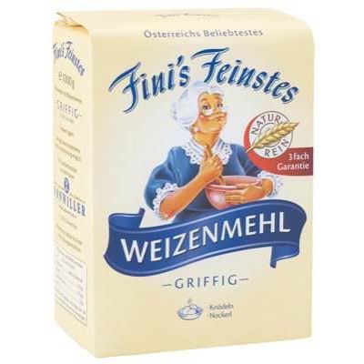 Fini´s Feinstes Weizenmehl T480 1kg, griffig | 8712 / EAN:9001493052010