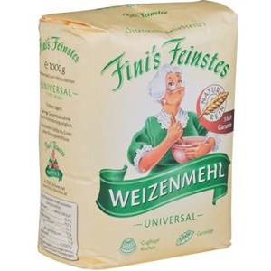Fini´s Feinstes Weizenmehl Universal 1kg | 5748 / EAN:9001493053017