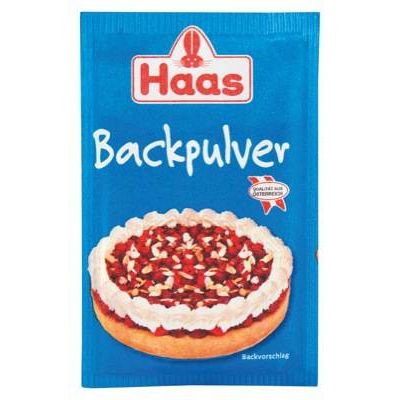 Haas Backpulver 3 x 16g | 6096