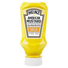 Heinz American Mustard mild 220 ml | 27000460