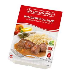 Inzersdorfer Rindsroulade in pikanter Sauce mit Spirali 375g | 4636