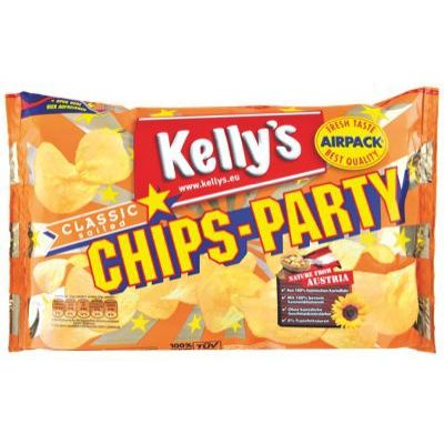 Kelly´s Chips Party Classic 275g gesalzen | 10952 / EAN:9000159019008