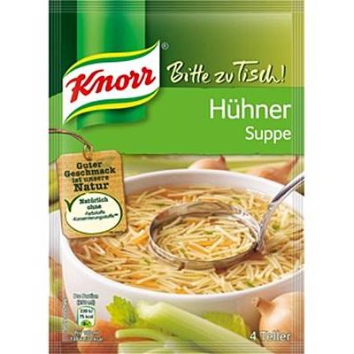 Knorr Bitte zu Tisch Hühnersuppe 88g | 6436 / EAN:9000275497612