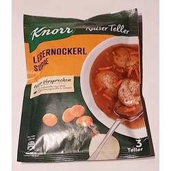 Knorr Kaiser Teller Lebernockerl Suppe 67g | 1781 / EAN:9000275651816