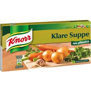 Knorr Klare Suppe - rein pflanzlich 136g | 25000136 / EAN:9000275614316
