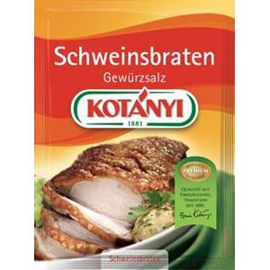 Kotányi Schweinsbraten Gewürzsalz 47g | 2539 / EAN:9001414015889