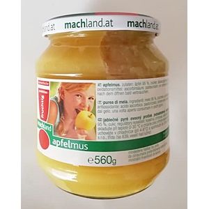 Machland Apfelmus Golden Delicious 560g | 25001531 / EAN:9001495100870