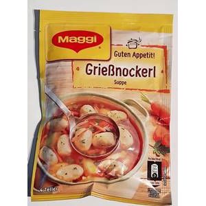 Maggi Guten Appetit Grießnockerlsuppe 70g | 26000458 / EAN:9002100018016