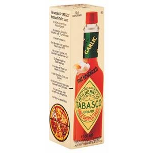 McILHENNY Tabasco Brand Garlic Pepper Sauce - mit Knoblauch 60ml | 3123 / EAN:9011900134727