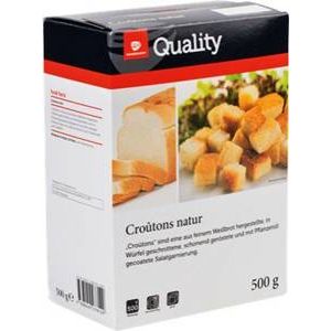Quality Croutons großer Schnitt Natur 500 g | 25000545