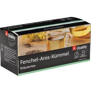 Quality Kräutertee Fenchel Anis Kümmel 25 x 2g | 25000809