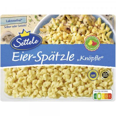 Settele Eier-Spätzle Knöpfle (Schwäbisch) 1000g | 27000145 / EAN:4006986021707
