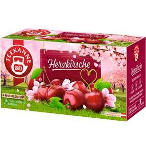 Teekanne Früchtegarten Herzkirsche 20 x 3g | 26000104