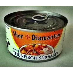 Vier Diamanten Thunfisch süß-sauer 185g | 25000226 / EAN:4902950116571