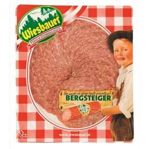 Wiesbauer - Bergsteiger Qualitäts-Dauerwurst 80g | 3004 / EAN:9002668511004