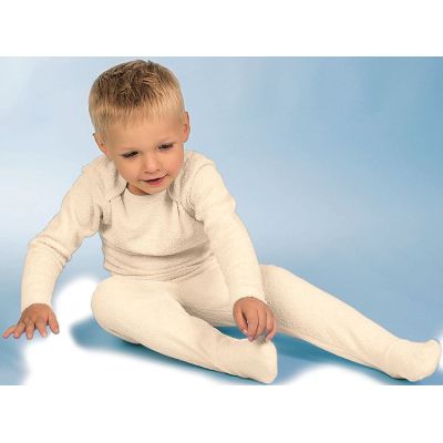 110/116 - Frottee Schlafanzug mit Füßen, 2-teilig, bis Größe 134/140 | 2143400 / EAN:4250298631240