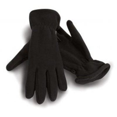 Active Fleece Handschuhe Black L | 11490052drops
