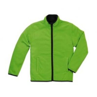 Active Teddy Fleece Jacket Men Kiwi Green 2XL | 11489537