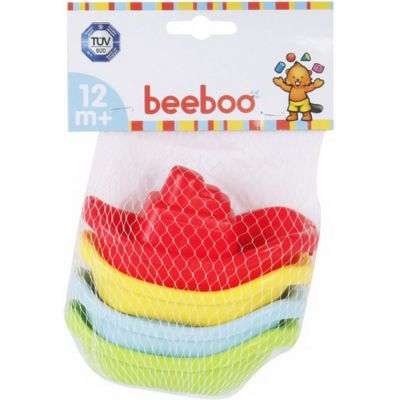 beeboo Baby Badeboote, 4 Stück , 1 Set | 6740405429drops