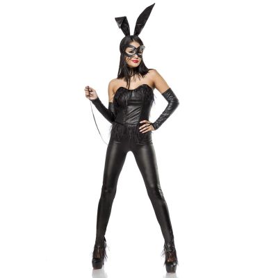 Bunny-Kostüm schwarz Größe M(D34) | 14846atixo