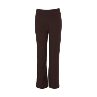 Cotton Stretch Fitness Pant Chocolate M | 11491720drops