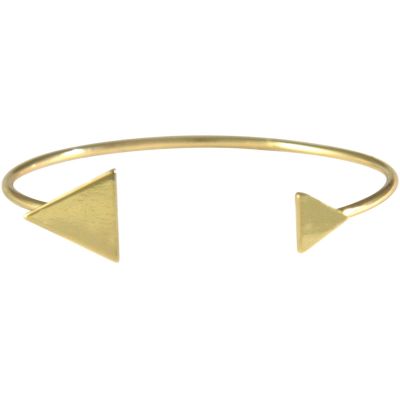 Gemshine - Damen - Armband - Armreif - Gold - Design - Dreieck - Scandi - Minimalistisch - Geometrisch - Desig | 11612536drops/gem