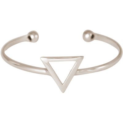 Gemshine - Damen - Armband - Armreif - Silber - Design - Dreieck - Scandi - Minimalistisch - Geometrisch - Des | 11612550drops/gem
