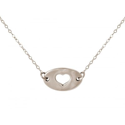 Gemshine - Damen - Halskette - Anhänger - WISHES - Herz - Silber - 47 cm | 11612753drops/gem