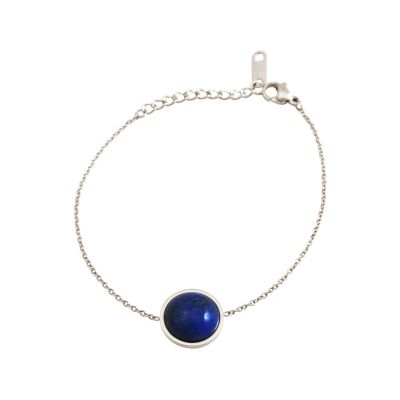 GEMSHINE Damenarmband mit Lapis Lazuli | 11613154drops/gem