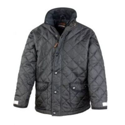 Junior Cheltenham Jacket Black XS (3-4) | 11490958drops
