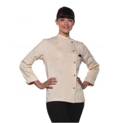Ladies Chef Jacket Larissa Cream 42 | 11492146jak