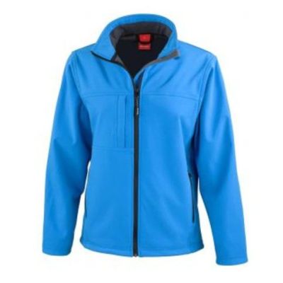Ladies Classic Softshell Jacket Azure 2XL (18) | 11490027drops