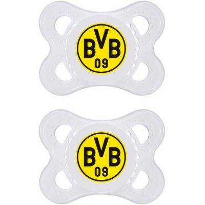 MAM Borussia Dortmund, Silikon, 0-6 Monate, 2 Stück | 6790041877drops