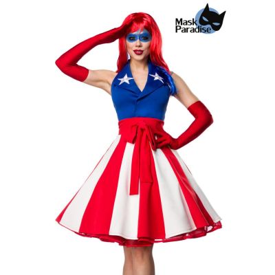 Miss America blau/rot/weiß Größe 2XL | 80057atixo4