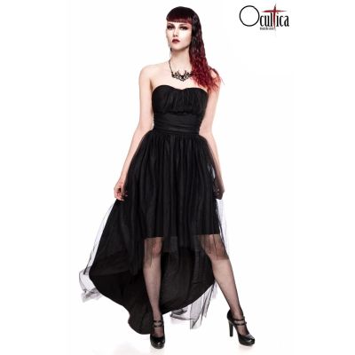 Tüll-Kleid,schwarz Größe M | 90013atixo