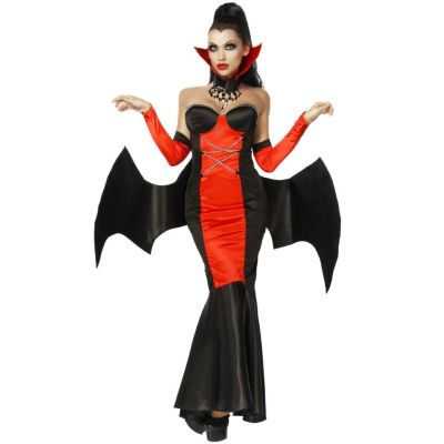 Vampirkostüm schwarz/rot Größe 2XL-3XL | 12148atixo2