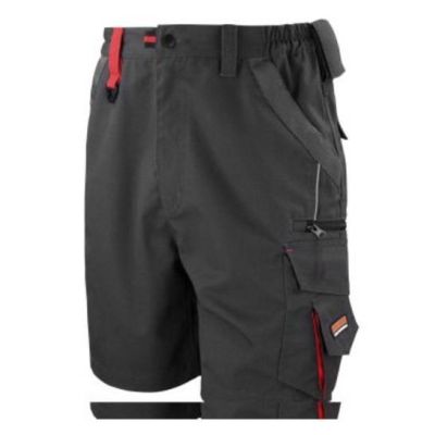Work-Guard Technical Shorts Grey/Black 3XL | 11491367rops