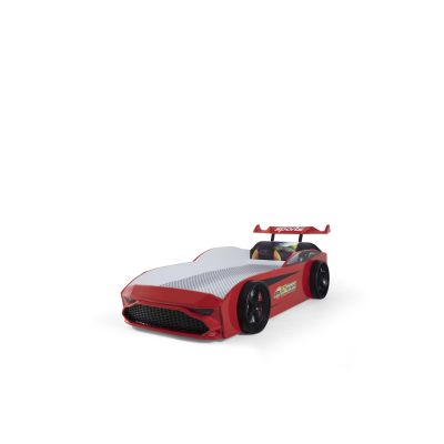 Autobett GT18 in rot Kinderbett 90x190 cm | 12110 / EAN:0789464874975